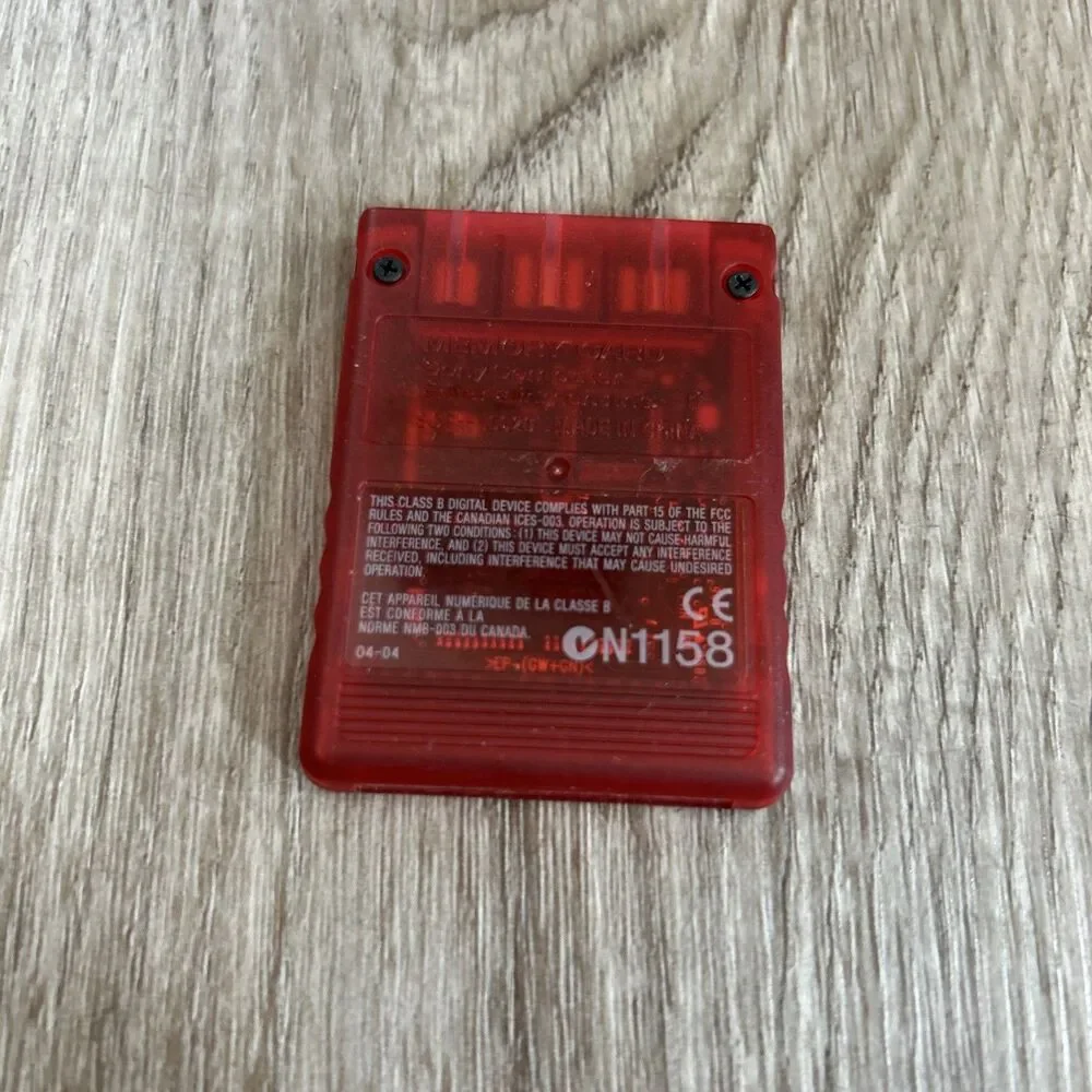 Sony Playstation 2 PS2 Official OEM MagicGate 8mb Memory Card Genuine SCPH-10020
